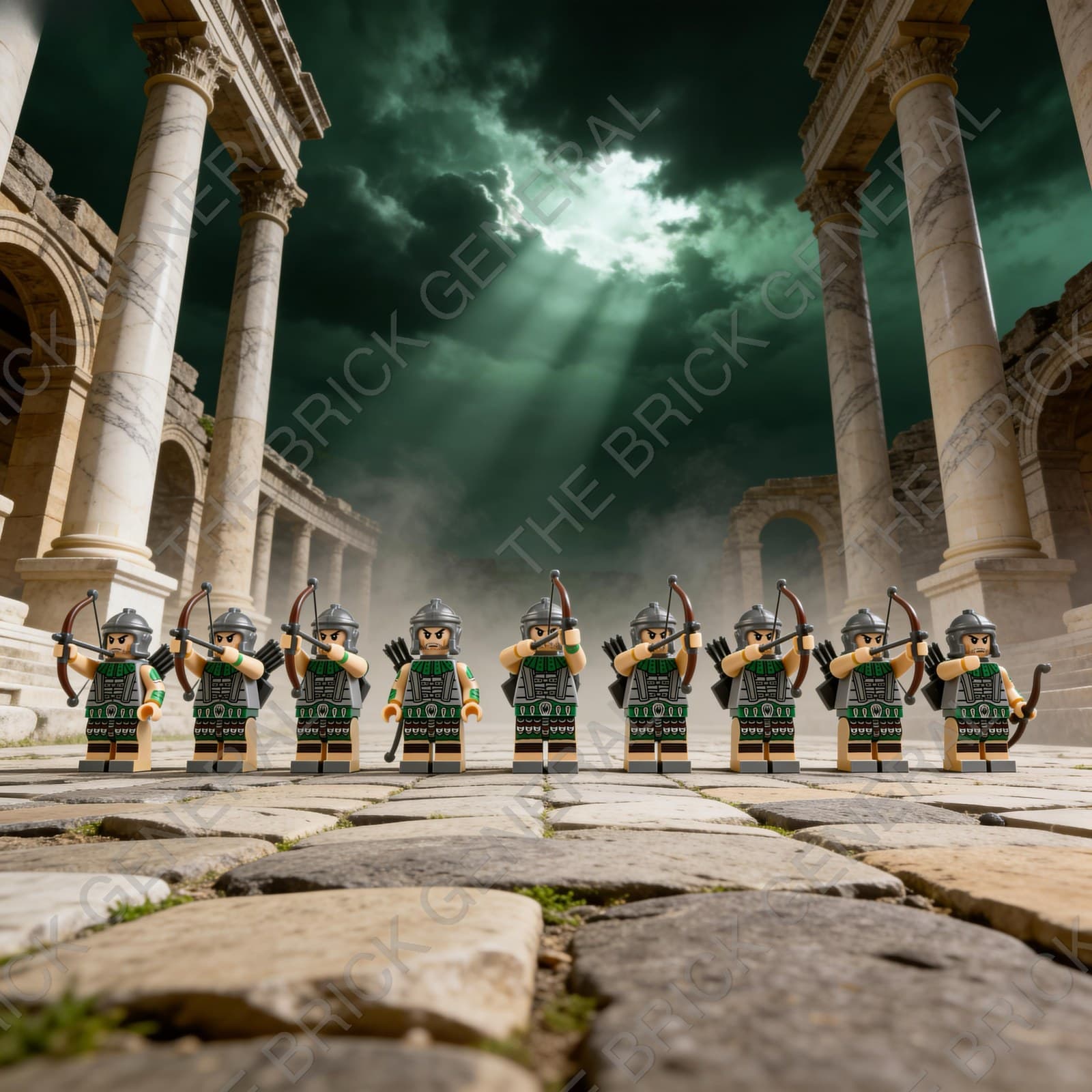 Roman Legion Army Archer Set building brick minifigures